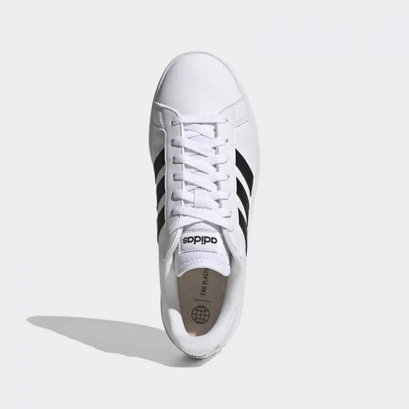 Giày adidas Grand Court Base 2.0 Nam Nữ - Trắng Đen