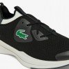 Giày Lacoste Run Spin Knit Nam - Đen Trắng