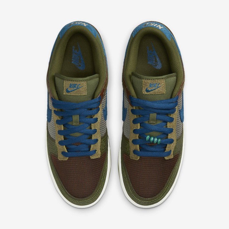 Giày Nike Dunk Low Nam - Rêu Nâu