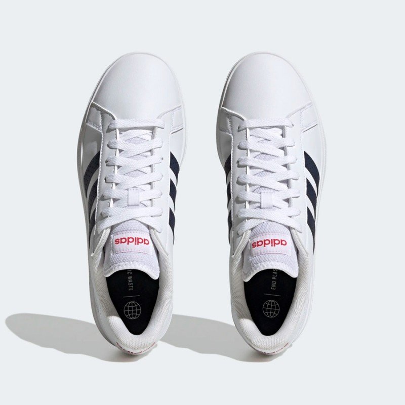 Giày adidas Grand Court Base 2.0 Nam Nữ - Trắng Đen