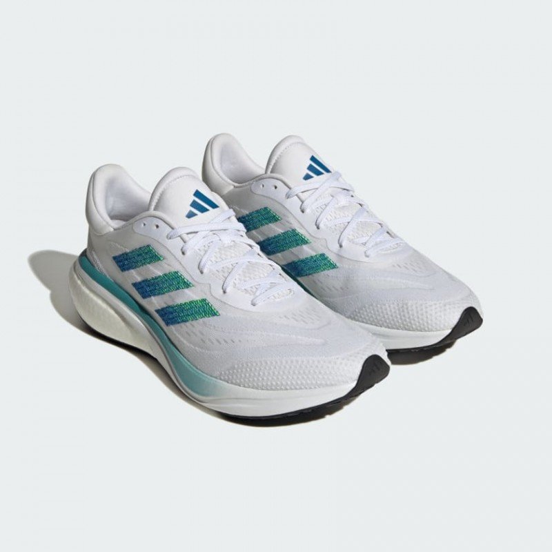 Giày Adidas Supernova 3 Nam - Trắng Xanh 