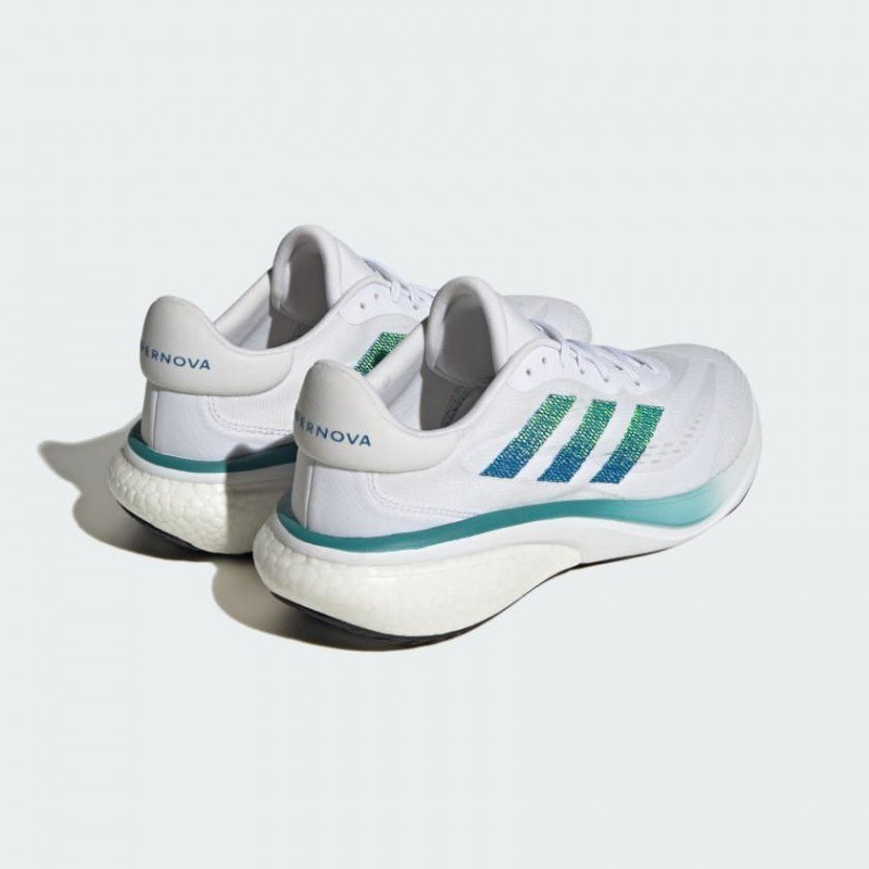 Giày Adidas Supernova 3 Nam - Trắng Xanh 