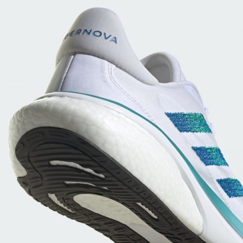 Giày Adidas Supernova 3 Nam - Trắng Xanh 