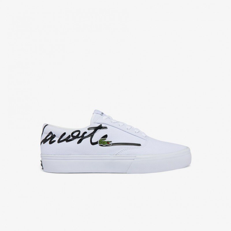 Giày Lacoste Jump Serve Lace 7222 Nam - Trắng