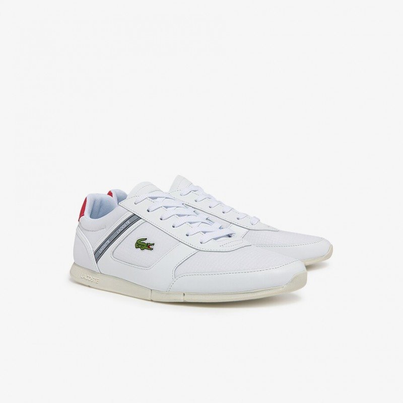 Giày Lacoste Menerva Sport 722 Nam - Trắng Đỏ