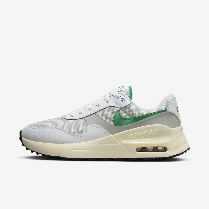 Giày Nike Air Max SYSTM Nam - Trắng Xanh Lá