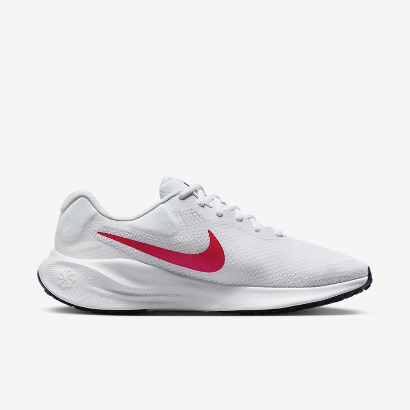 Giày Nike Revolution 7 Nam - Trắng Đỏ