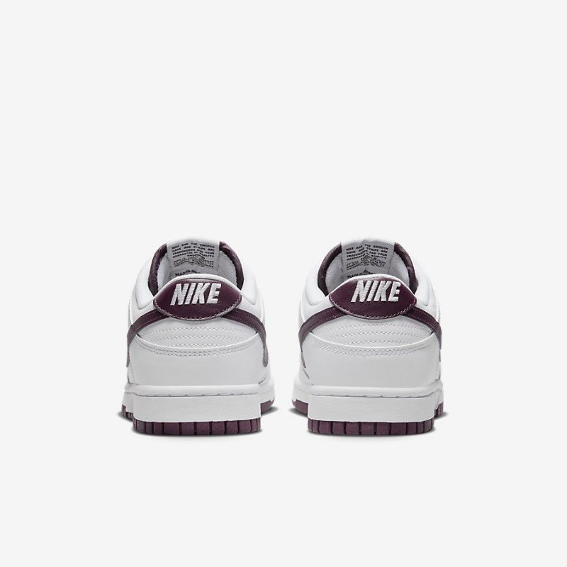 Giày Nike Dunk Low Retro Nam - Trắng Maroon