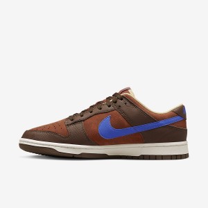 Giày Nike Dunk Low Retro Premium Nam - Nâu Xanh