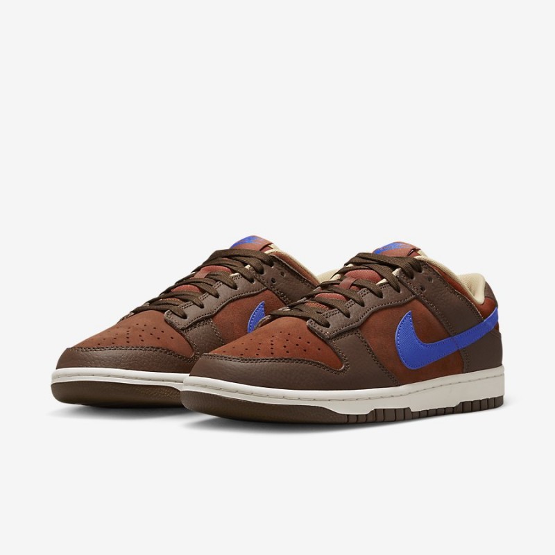 Giày Nike Dunk Low Retro Premium Nam - Nâu Xanh