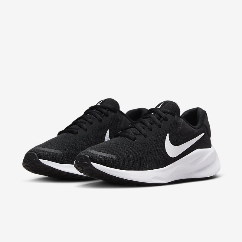 Giày Nike Revolution 7 Nữ - Đen Trắng