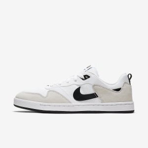 Giày Nike SB Alleyoop Nam - Trắng Đen