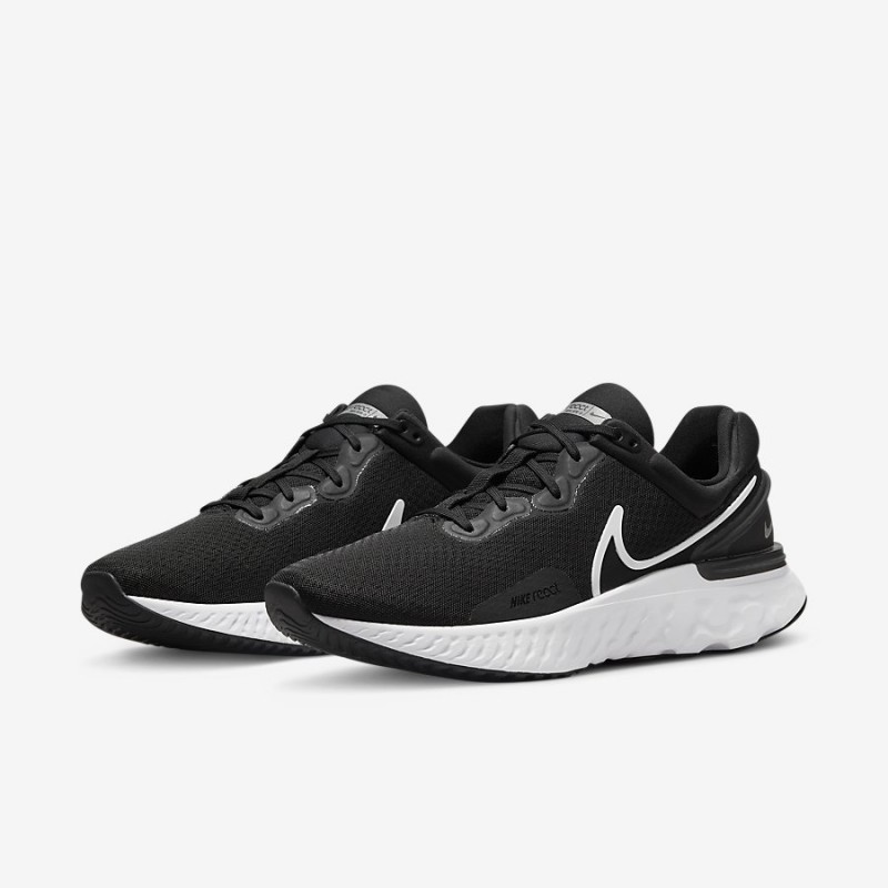 Giày Nike React Miler 3 Nam - Đen Trắng