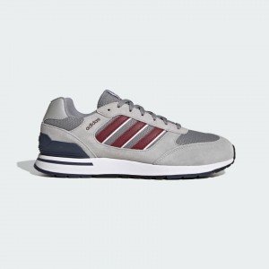 Giày adidas Run 80S Nam - Xám Đỏ