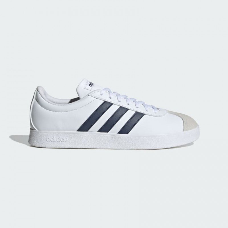 Giày adidas VL Court Base Nam - Trắng Đen