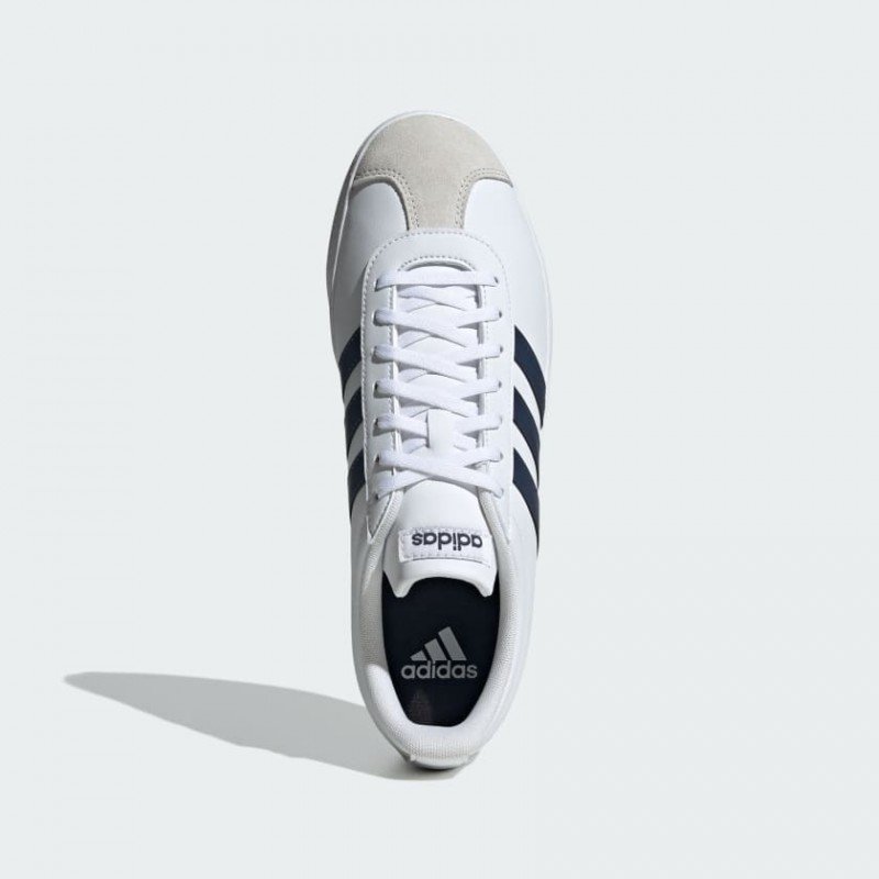 Giày adidas VL Court Base Nam - Trắng Đen