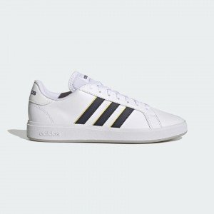 Giày adidas Grand Court Base 2.0 Nam Nữ - Trắng Đen