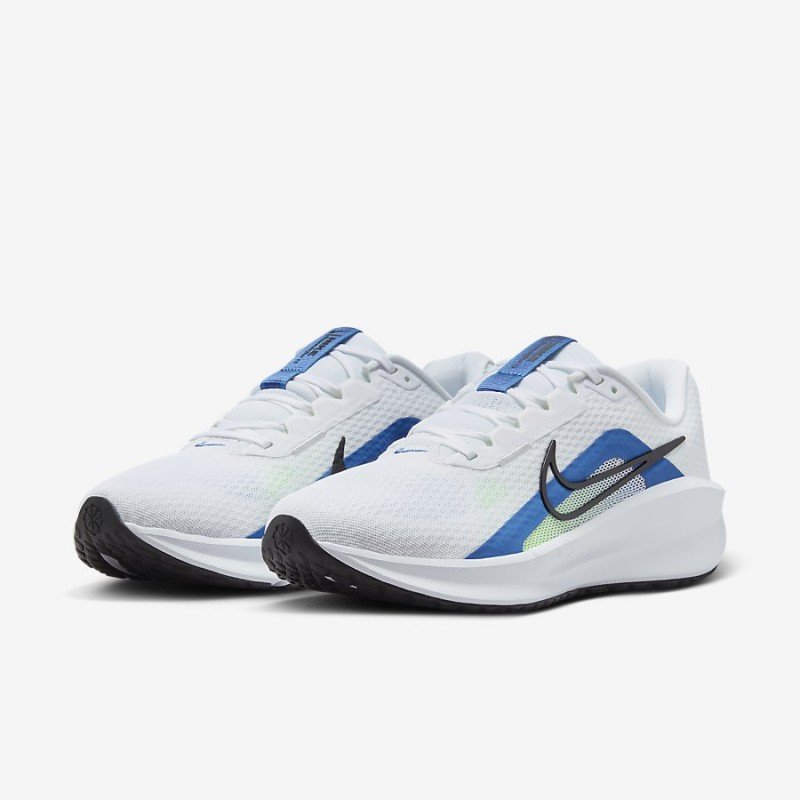 Giày Nike DownShifter 13 Nam - Trắng Xanh