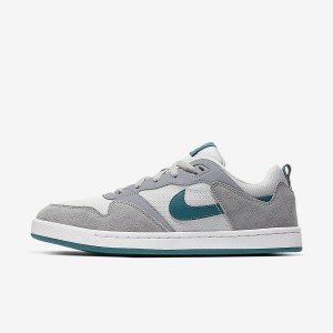 Giày Nike SB Alleyoop Nam - Xám Xanh