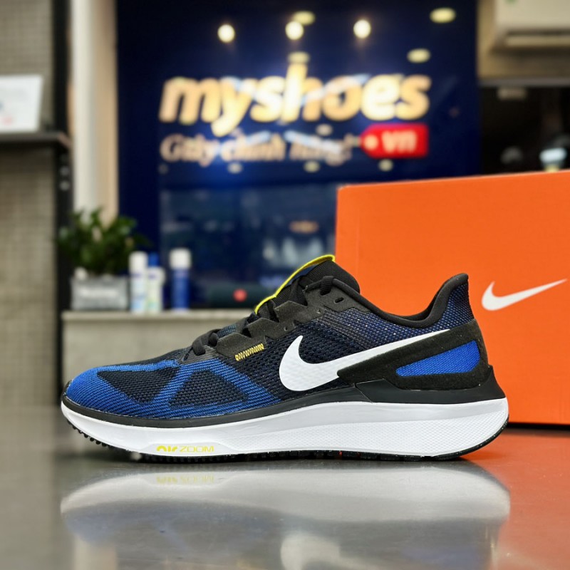 Giày Nike Air Zoom Structure 25 Nam - Xanh Đen