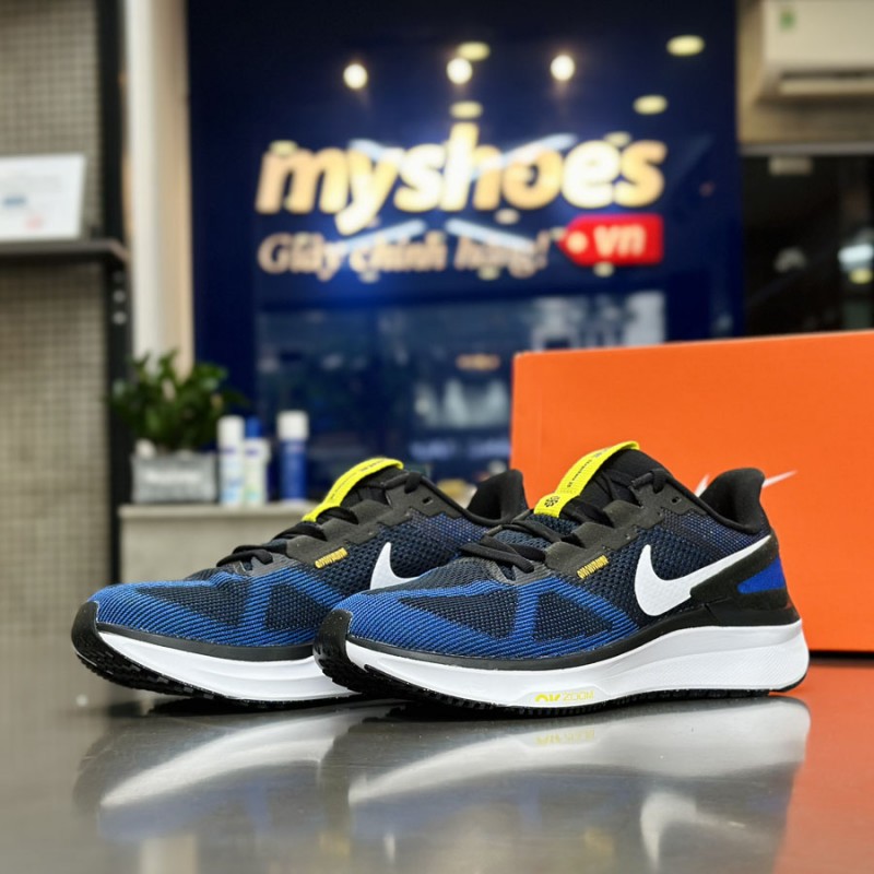 Giày Nike Air Zoom Structure 25 Nam - Xanh Đen