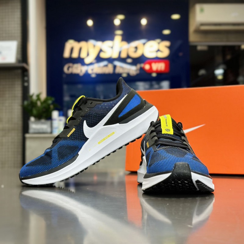 Giày Nike Air Zoom Structure 25 Nam - Xanh Đen