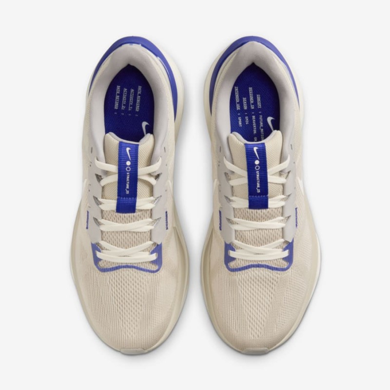 Giày Nike Air Zoom Structure 25 Premium Nam - Xám Xanh