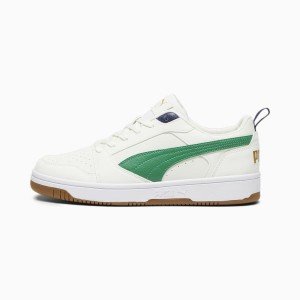 Giày Puma V6 Low Nam - Trắng Xanh