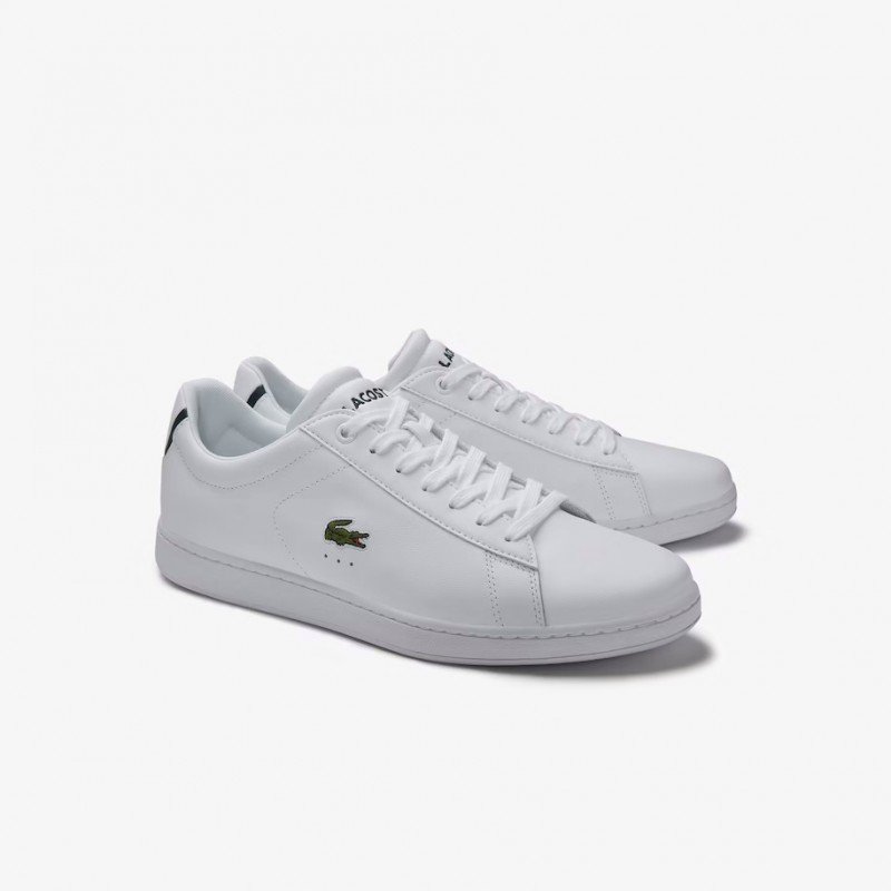 Giày Lacoste Carnaby Evo BL1 Nam - Trắng Gót Navy