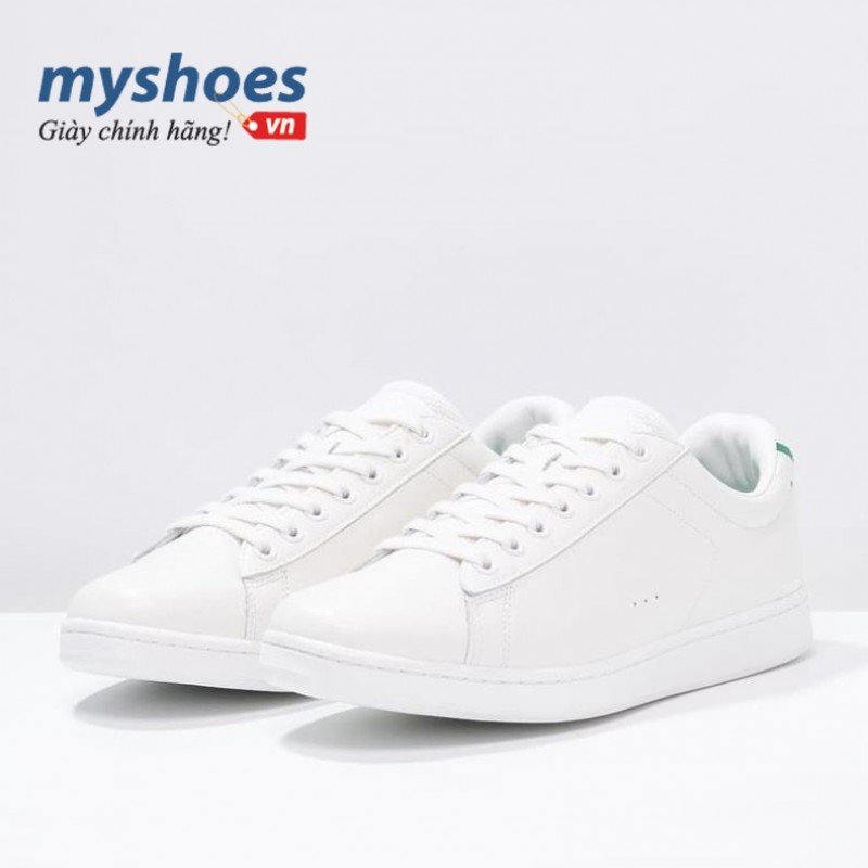 Giày Lacoste Carnaby Evo 117 - Trắng gót xanh lá